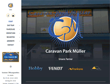 Tablet Screenshot of caravan-mueller.de